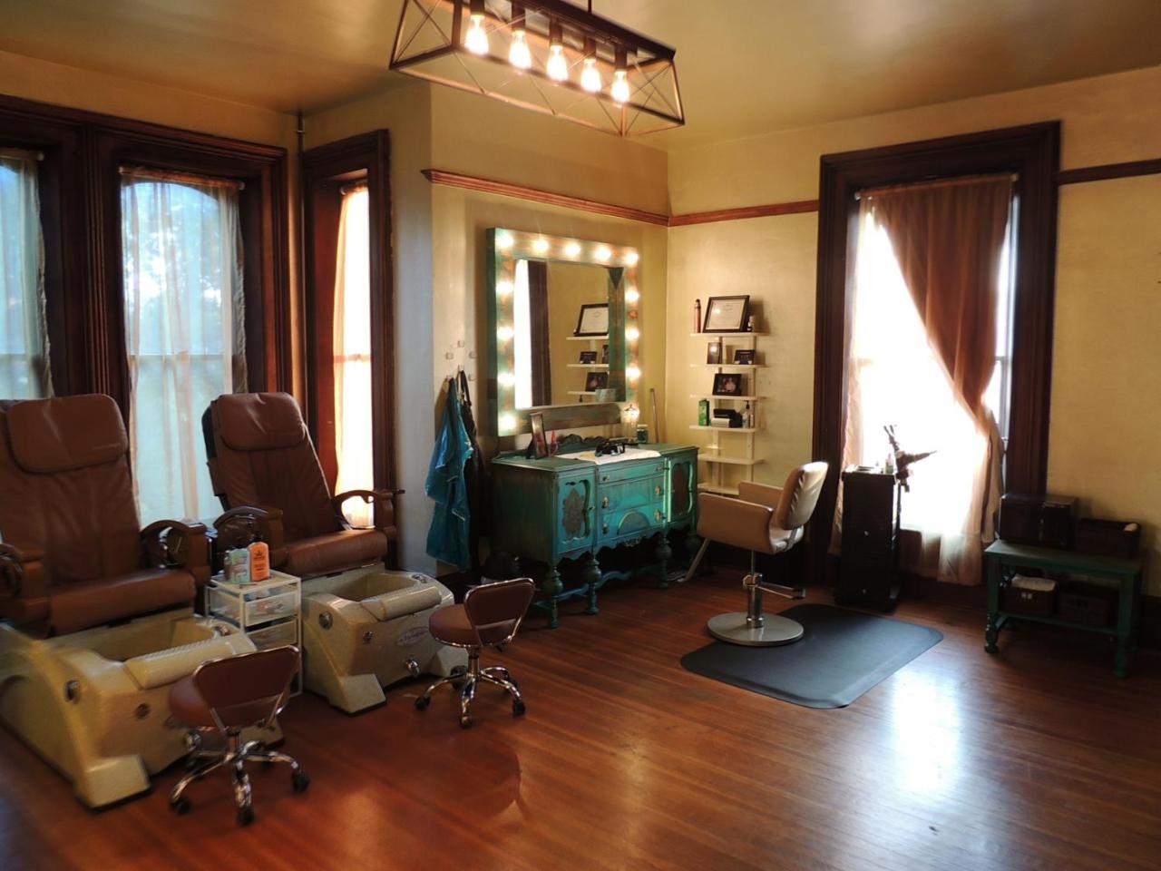 Lyons Twin Mansions Hotel Fort Scott ภายนอก รูปภาพ